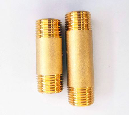 Brass Threaded Nippling Tube