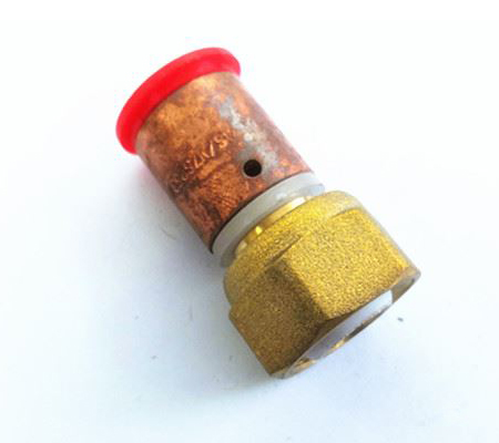 Copper Sleeve Crimp Straight Tap Connector