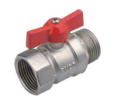 Butterfly Handle Male And Female Ball Valve