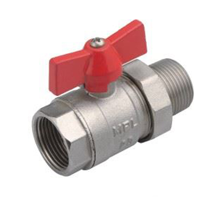 Butterfly Handle Male And Female Socket Ball Valve