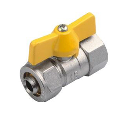 Butterfly Handle Compression Female Ball Valve